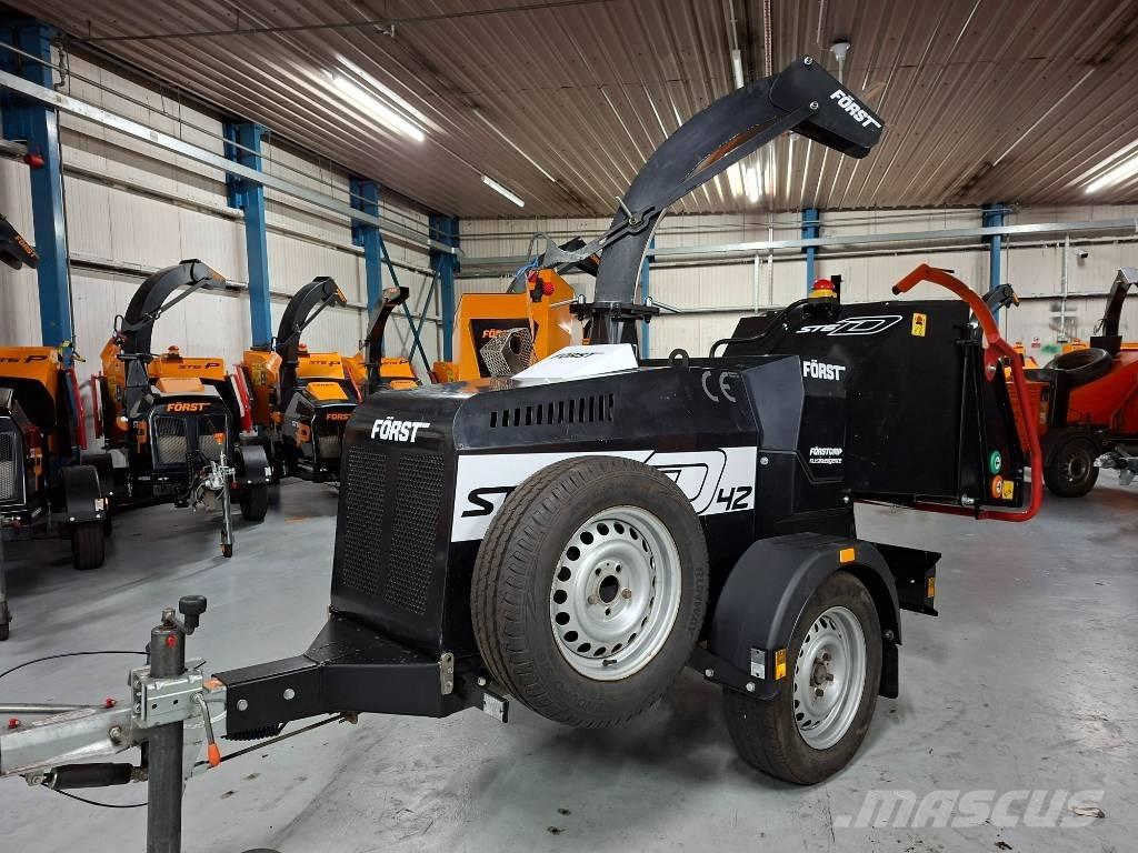 Forst ST6D Houtversnipperaars