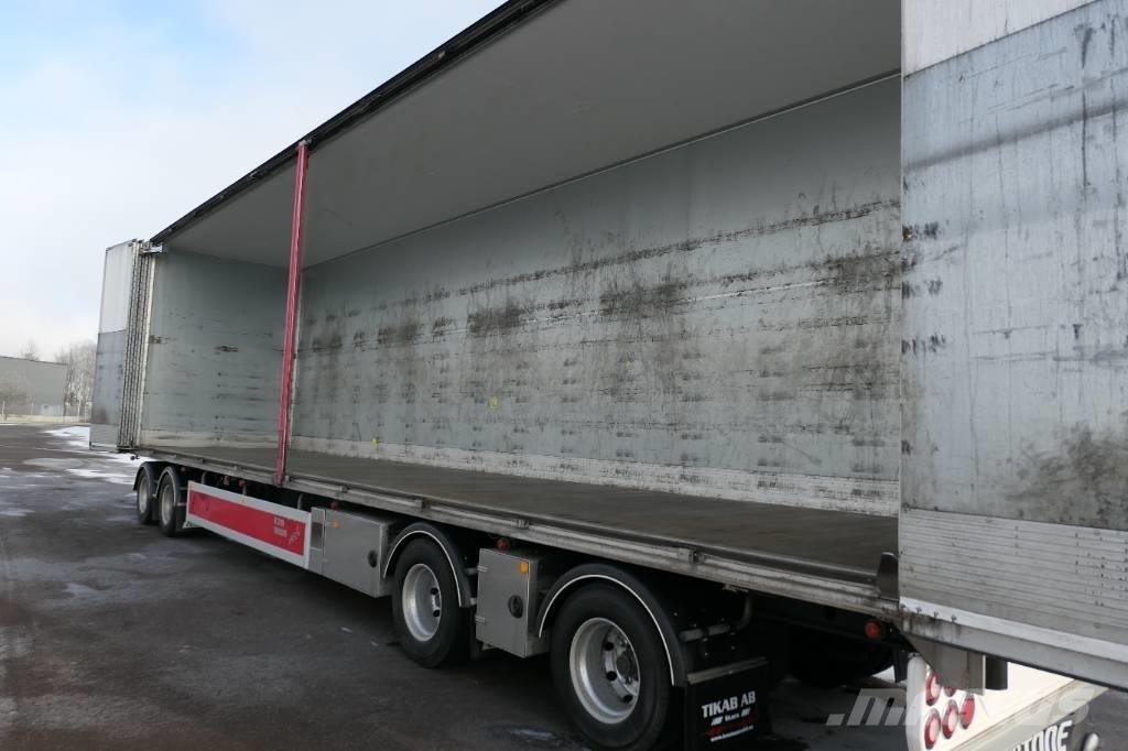 Limetec VPU 438 Gesloten opbouw trailers