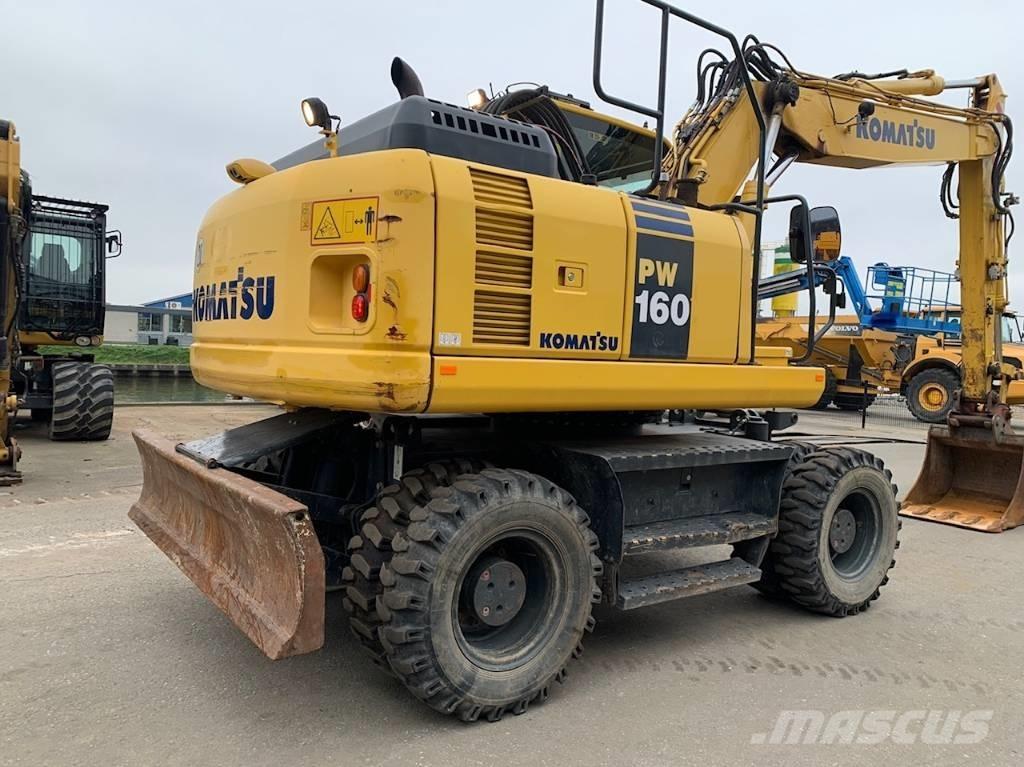 Komatsu PW160-8 Wielgraafmachines