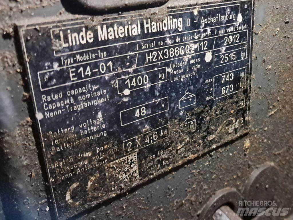 Linde E14-01 Elektrische heftrucks