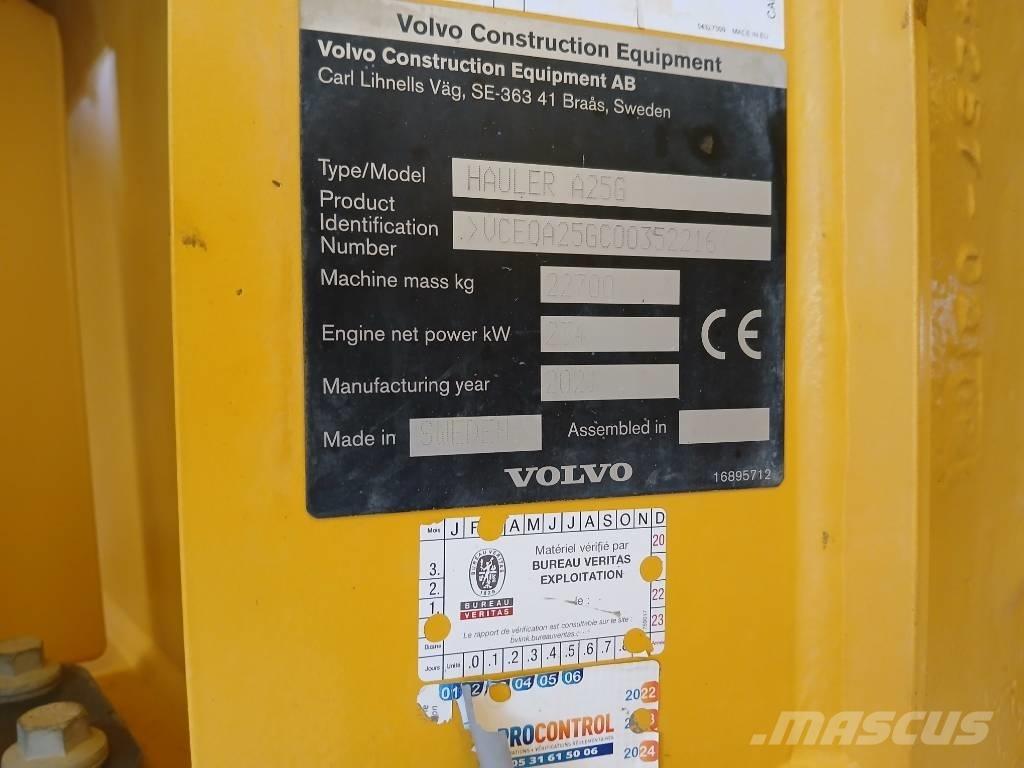 Volvo A 25 G Knik dumptrucks