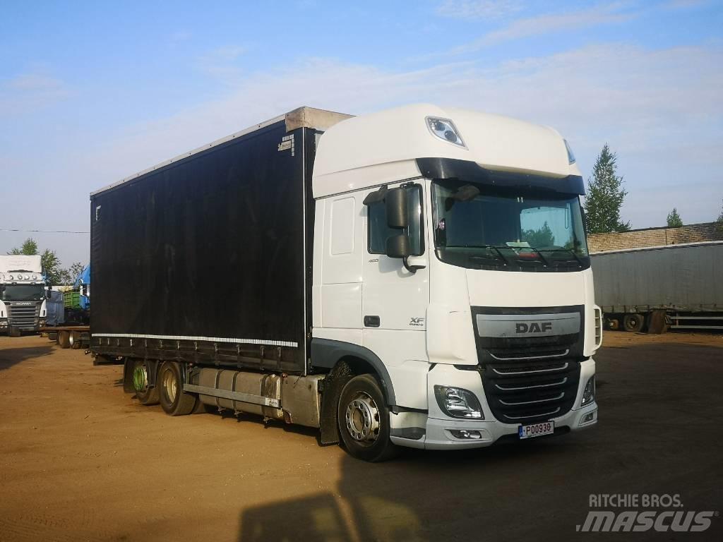 DAF XF 480 6x2 Jumbo Schuifzeilopbouw