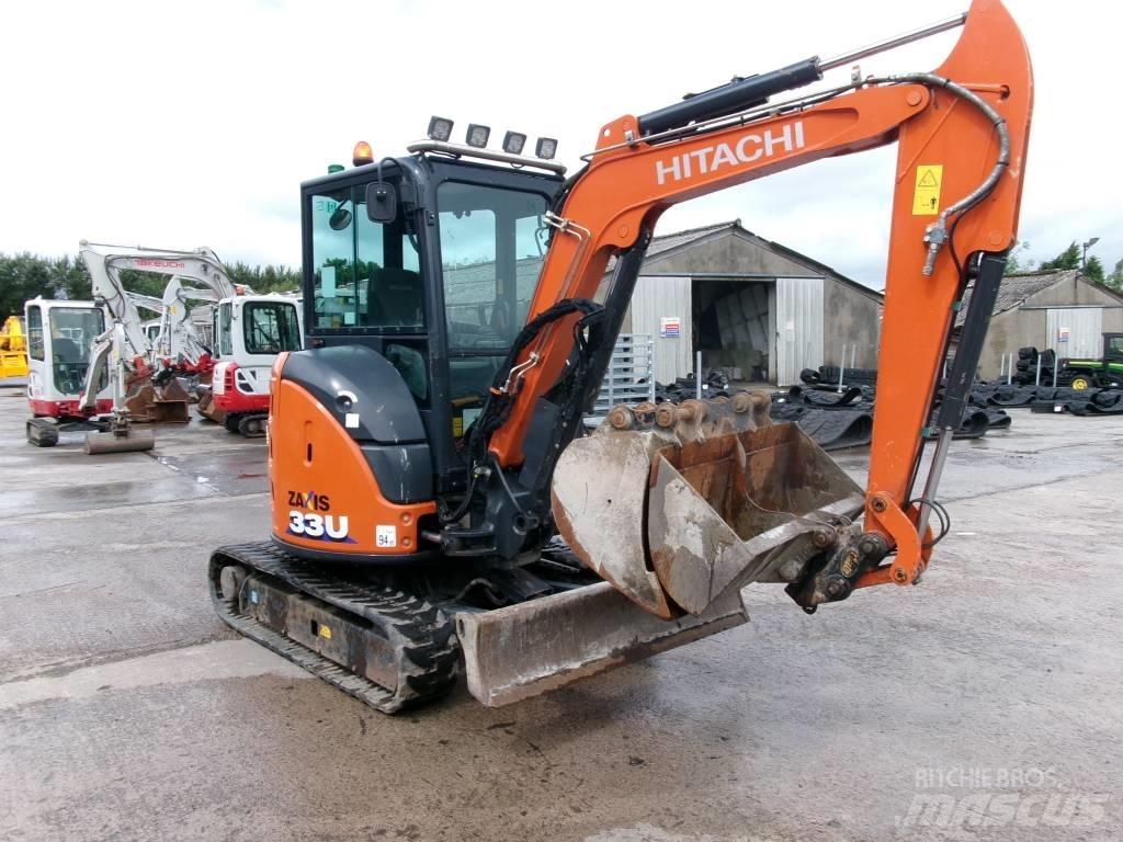 Hitachi Zaxis 33U-6 Minigraafmachines < 7t