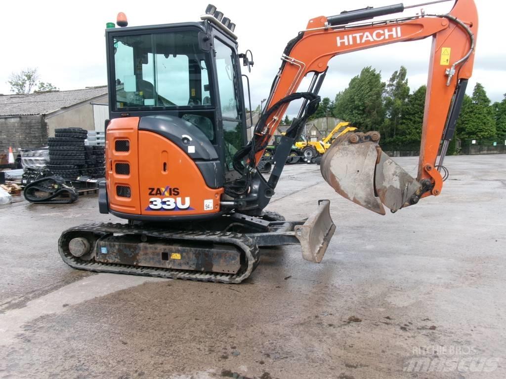 Hitachi Zaxis 33U-6 Minigraafmachines < 7t