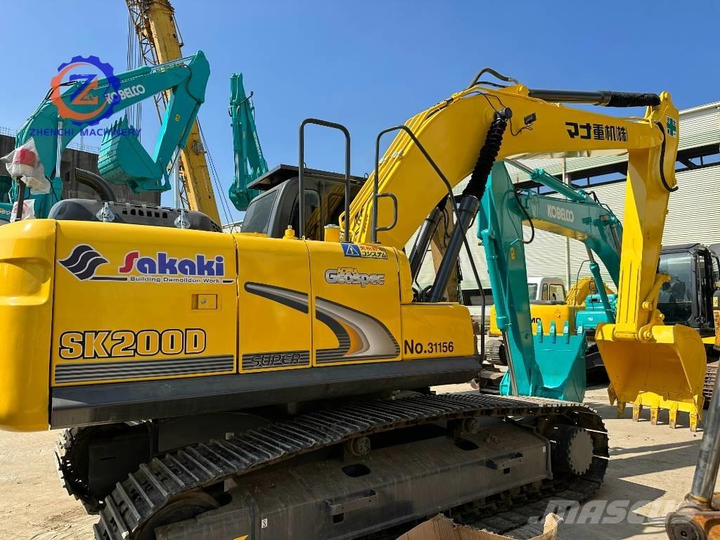 Kobelco SK 200 Rupsgraafmachines