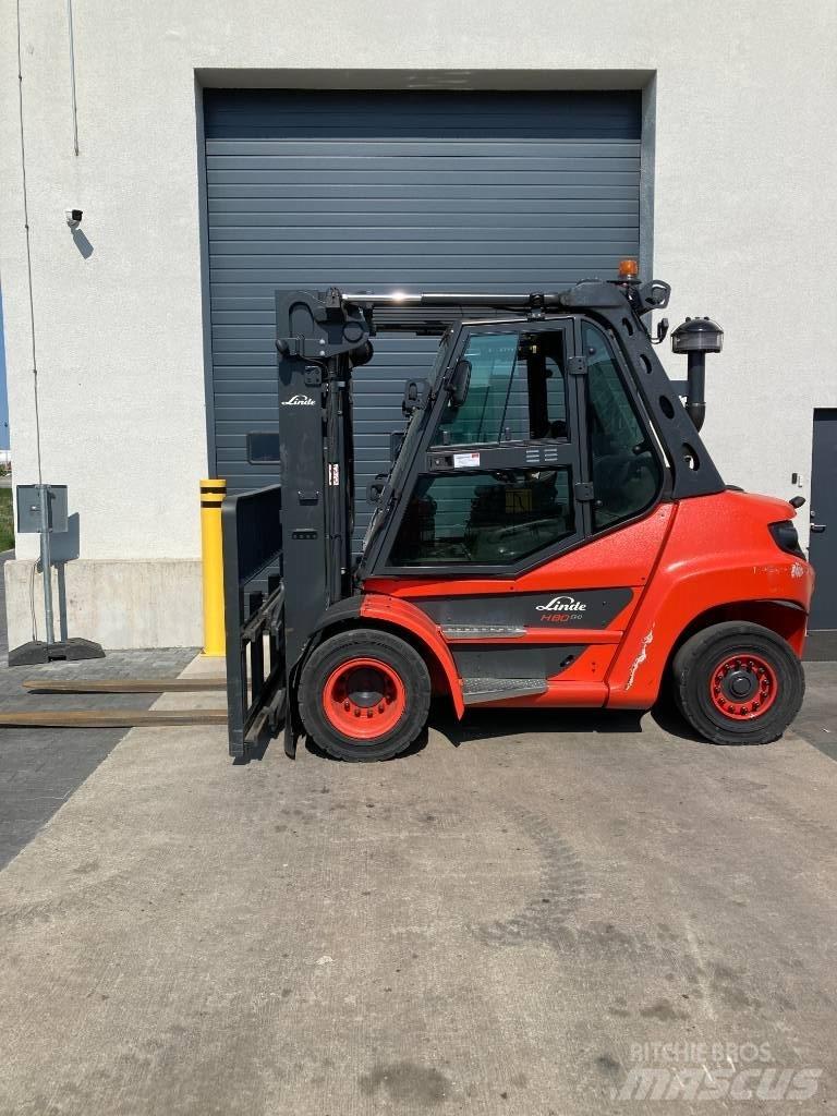 Linde H80D/396-03 Diesel heftrucks