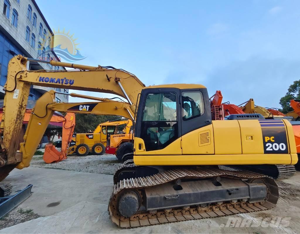 Komatsu PC 200-7 Rupsgraafmachines