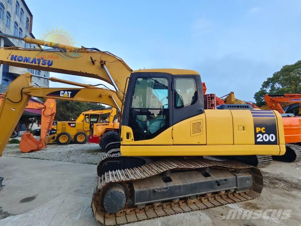 Komatsu PC 200-7 Rupsgraafmachines