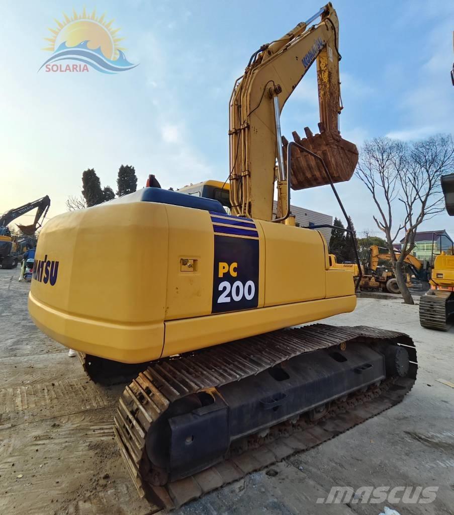 Komatsu PC 200-7 Rupsgraafmachines