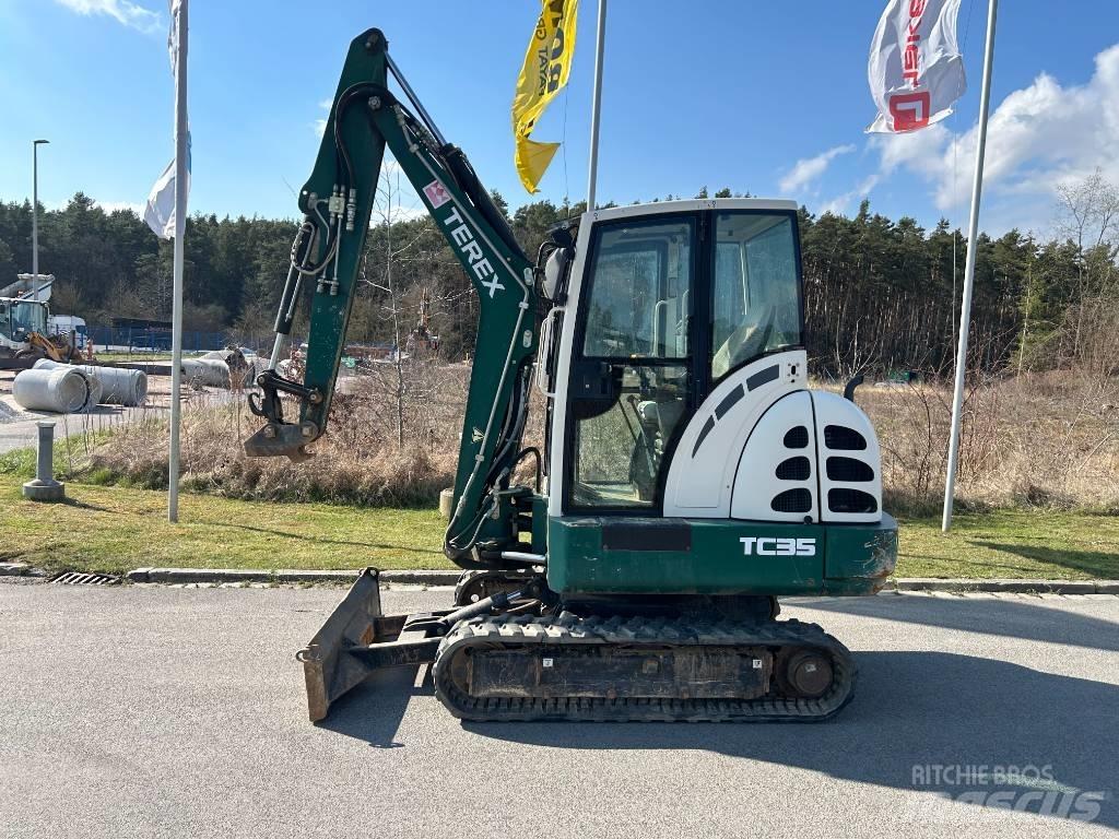 Terex TC 35 Minigraafmachines < 7t