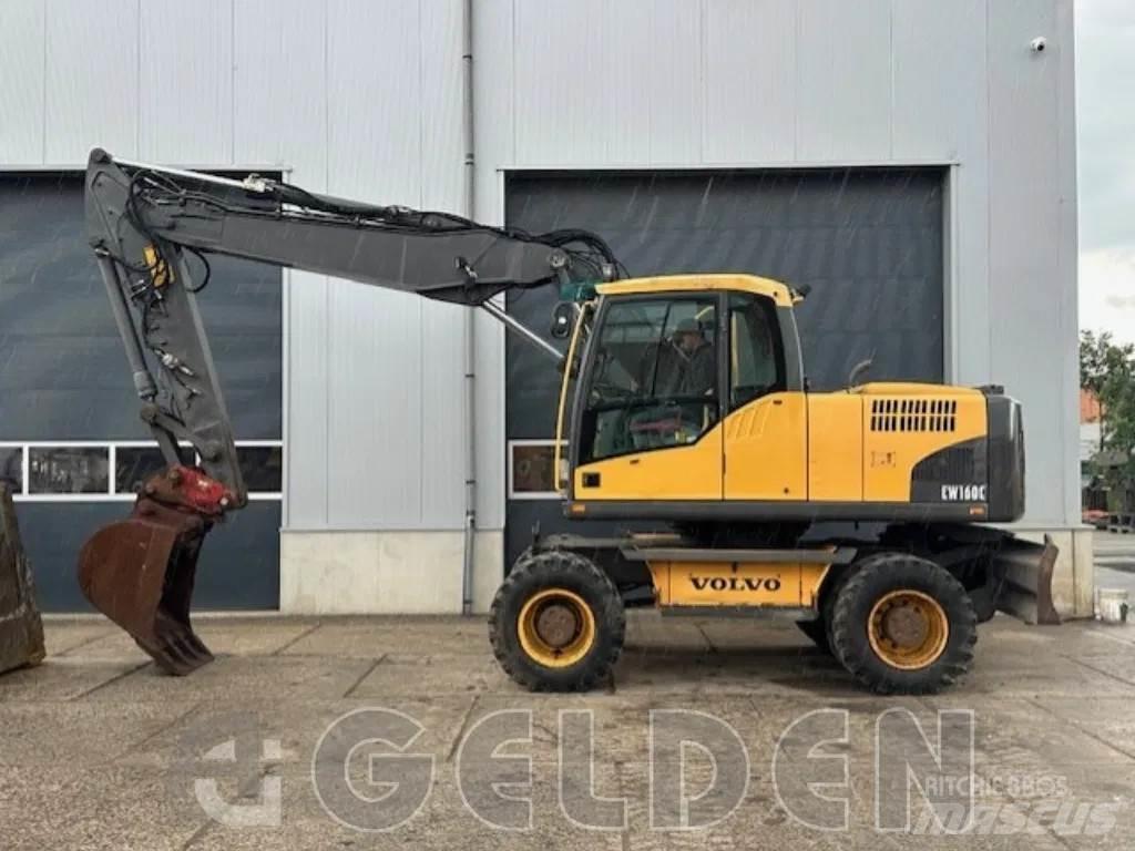 Volvo EW160C Wielgraafmachines