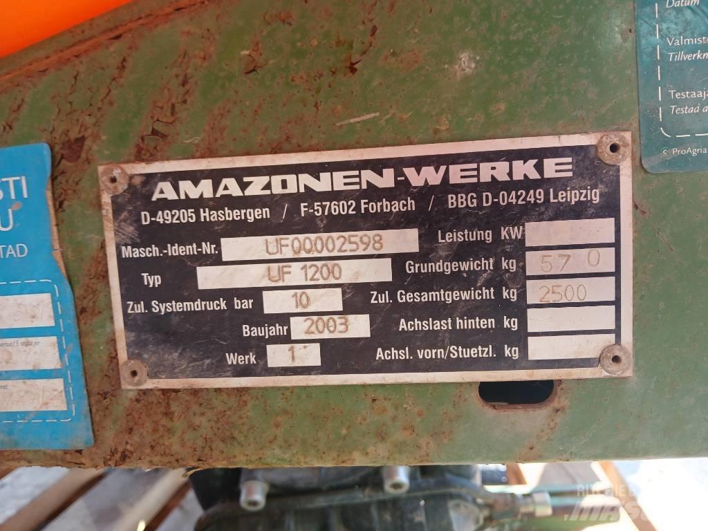 Amazone UF 1200 15m Gedragen spuitmachines