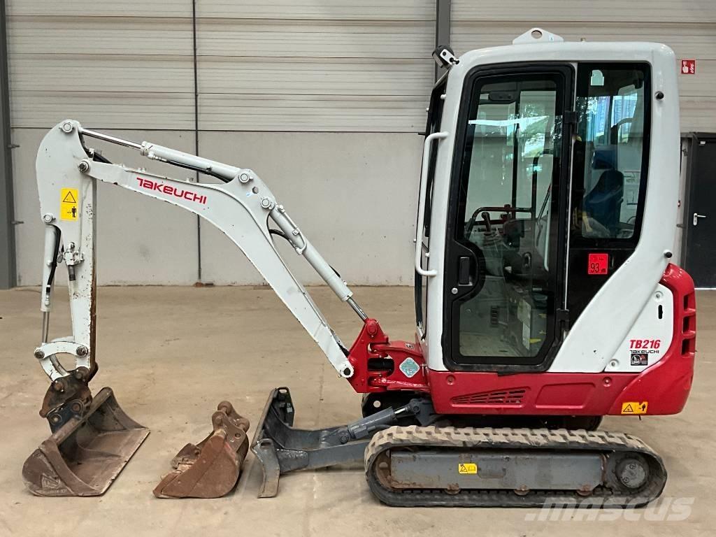 Takeuchi TB 216 Minigraafmachines < 7t