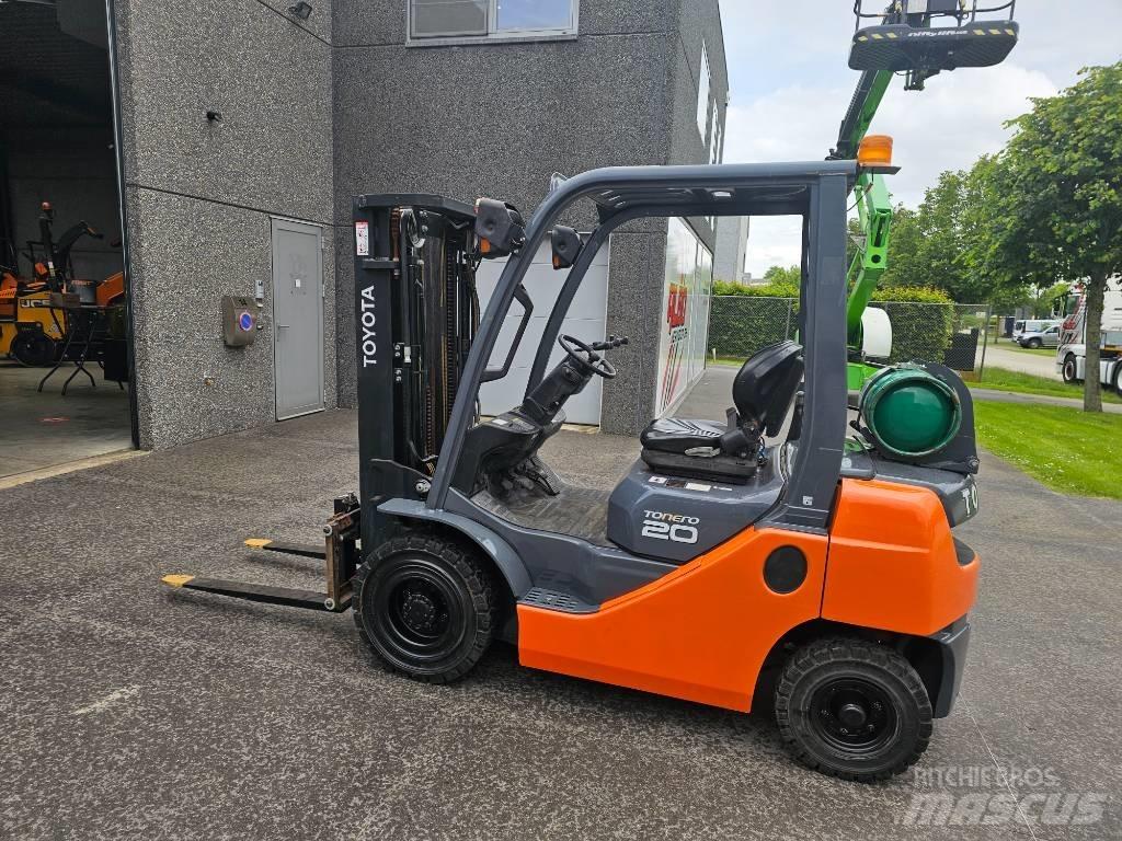 Toyota 02-8 FG F 20 LPG heftrucks