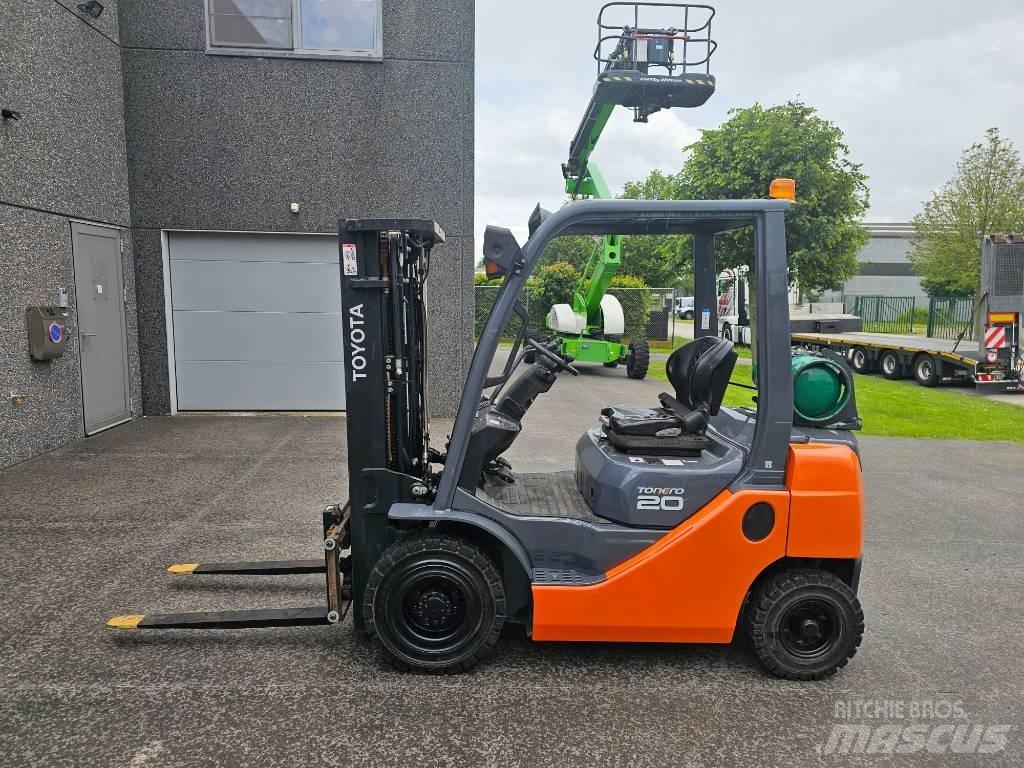 Toyota 02-8 FG F 20 LPG heftrucks