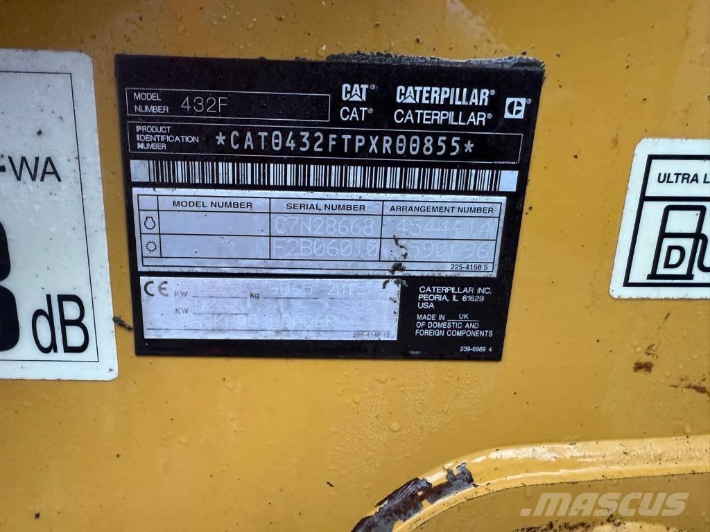 CAT 432 F Graaf-laadcombinaties
