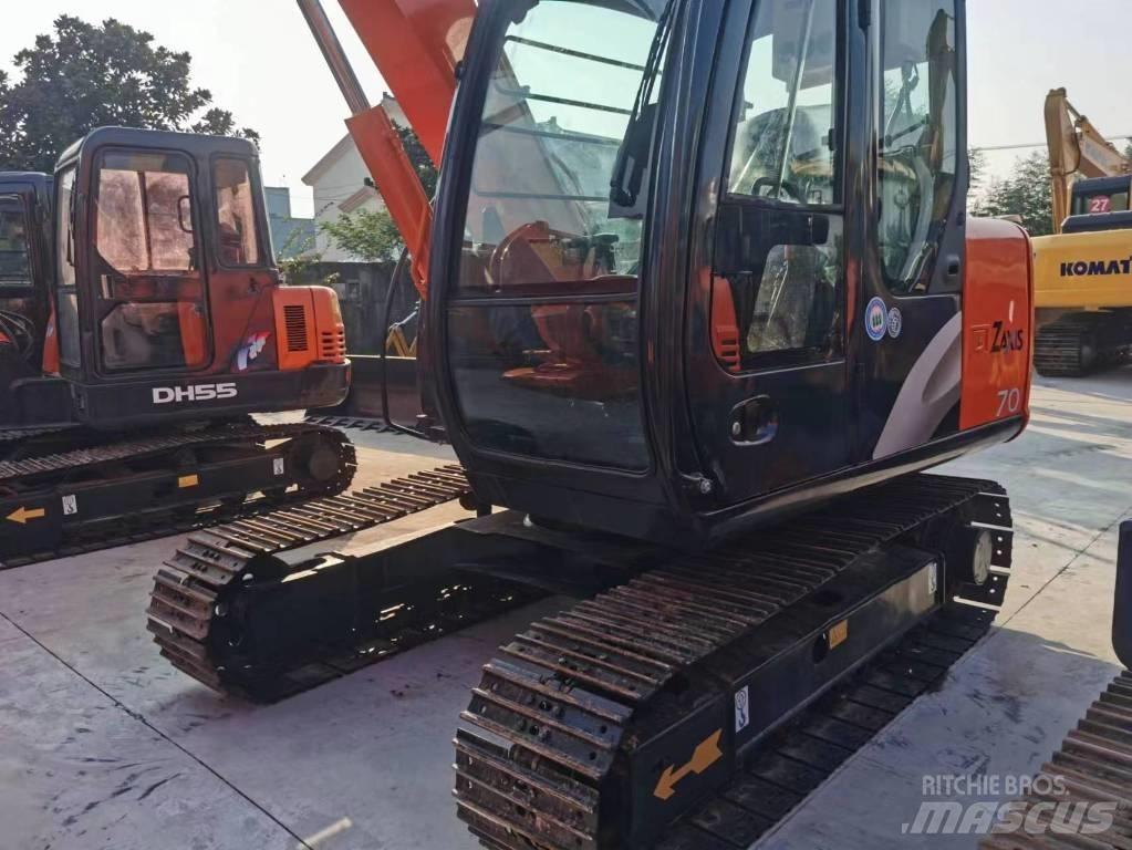 Hitachi ZX 70 Midigraafmachines 7t - 12t