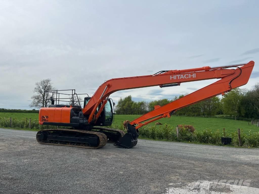 Hitachi Zaxis 210 LC Long Reach Graafmachines