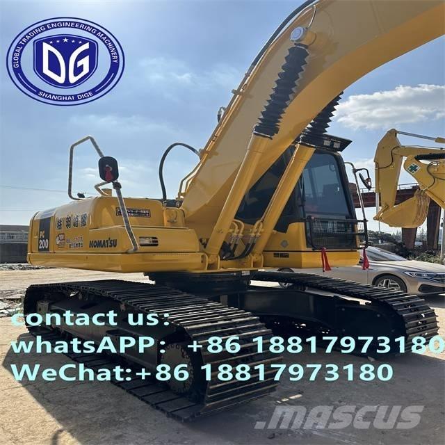 Komatsu PC 200-7 Rupsgraafmachines
