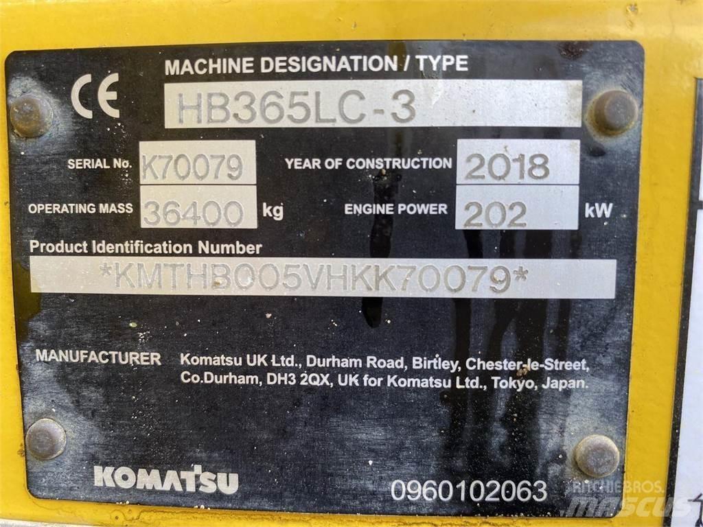 Komatsu HB365LC-3 Rupsgraafmachines