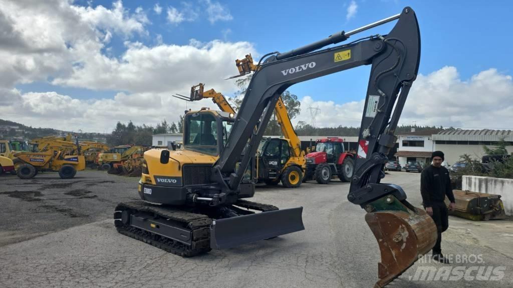 Volvo ECR 88 D Midigraafmachines 7t - 12t