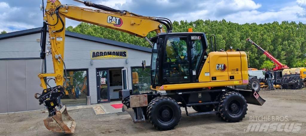 CAT 314 Wielgraafmachines