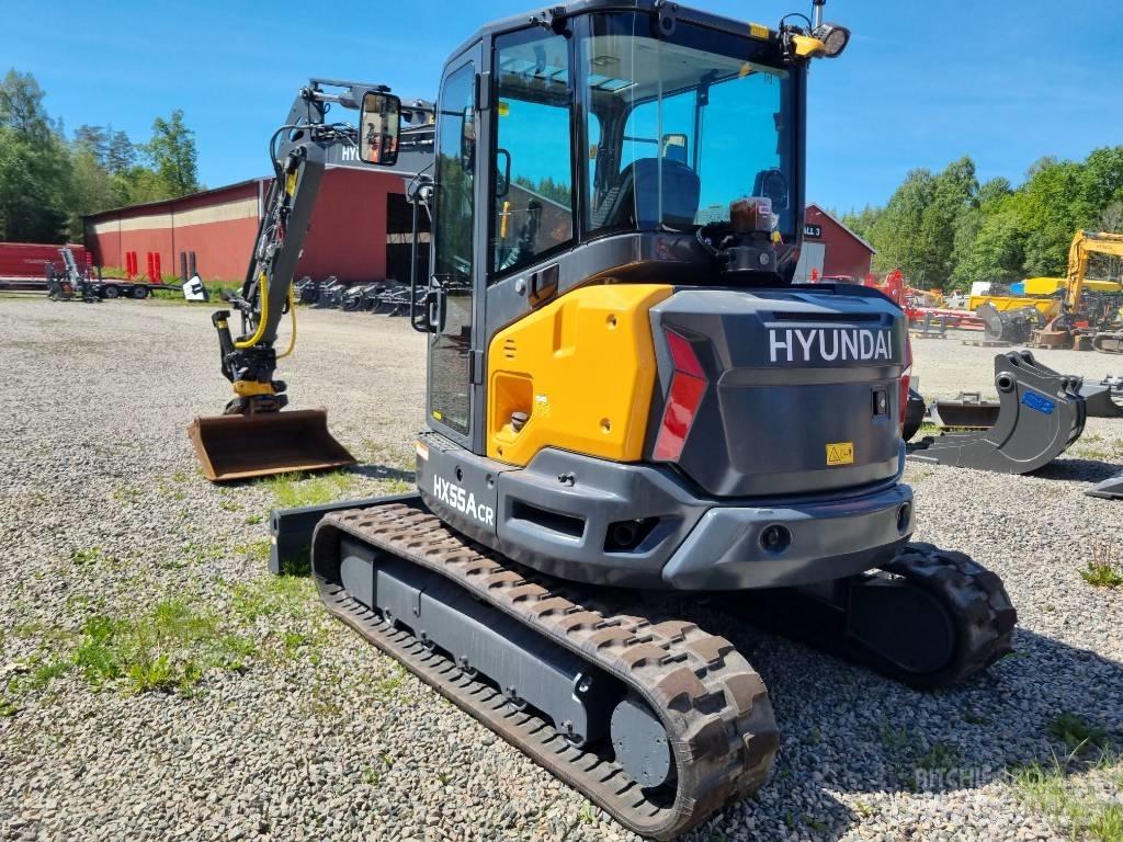 Hyundai HX 55 ACR Minigraafmachines < 7t
