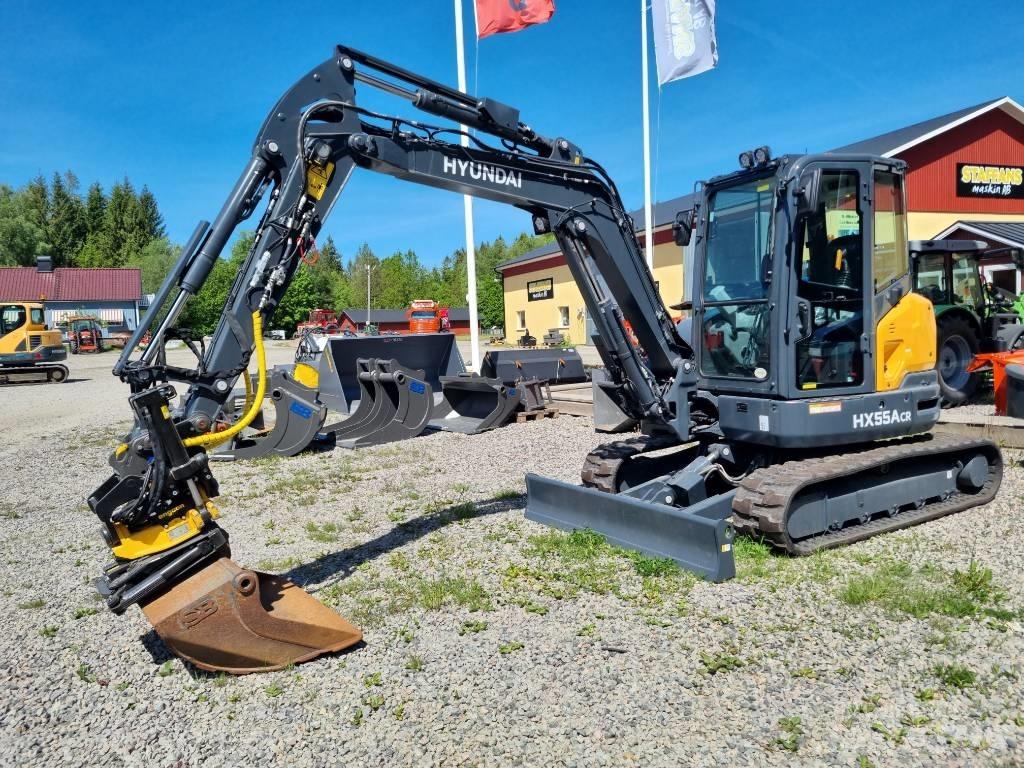 Hyundai HX 55 ACR Minigraafmachines < 7t