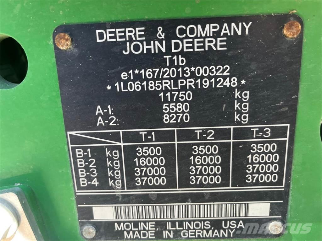 John Deere 6R 185 Tractoren