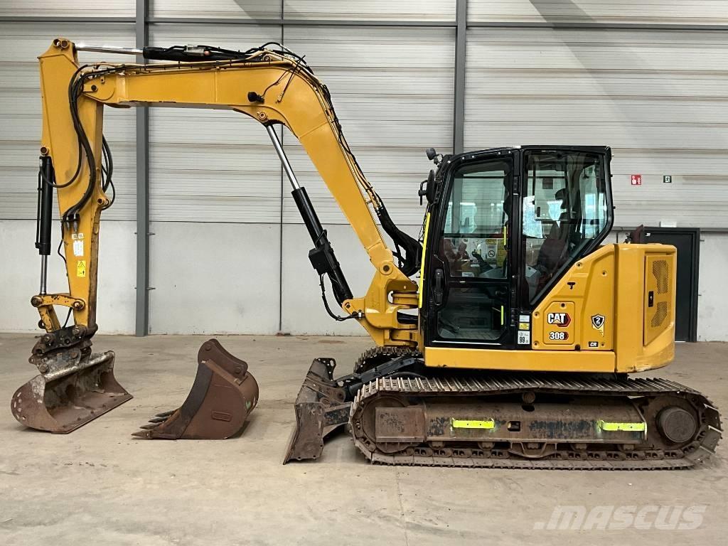 CAT 308 CR Midigraafmachines 7t - 12t