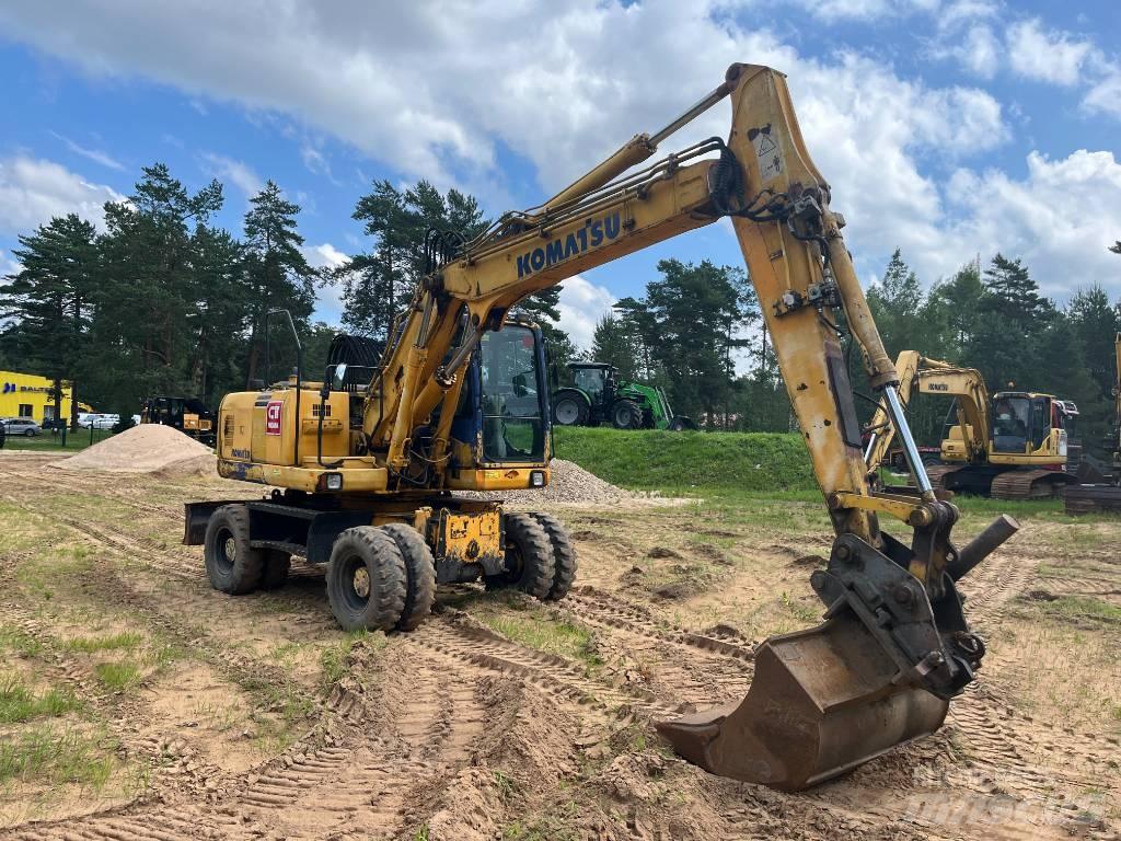 Komatsu PW 160 ES-7K Wielgraafmachines