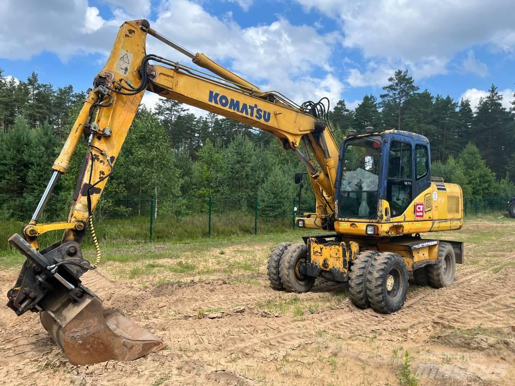 Komatsu PW 160 ES-7K Wielgraafmachines