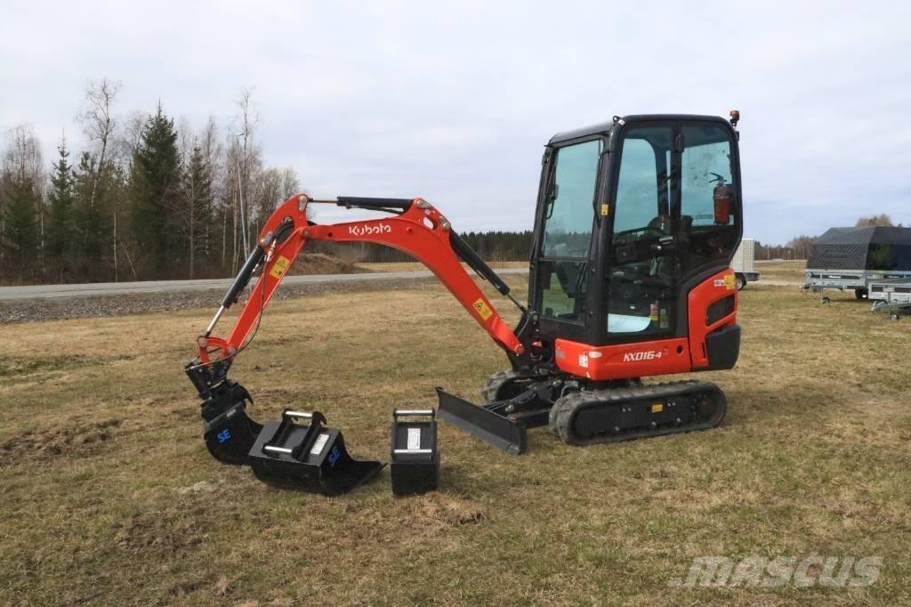 Kubota KX016-4 Minigraafmachines < 7t