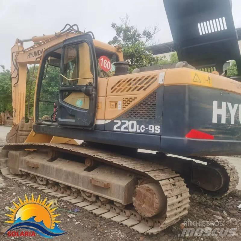 Hyundai 220lc-9s Midigraafmachines 7t - 12t