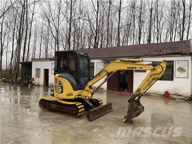 Komatsu PC35MR-2 Rupsgraafmachines