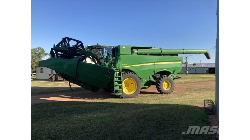 John Deere S 670 Maaidorsmachines