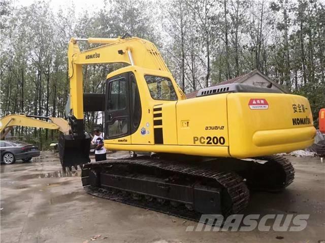 Komatsu pc200-6 Rupsgraafmachines