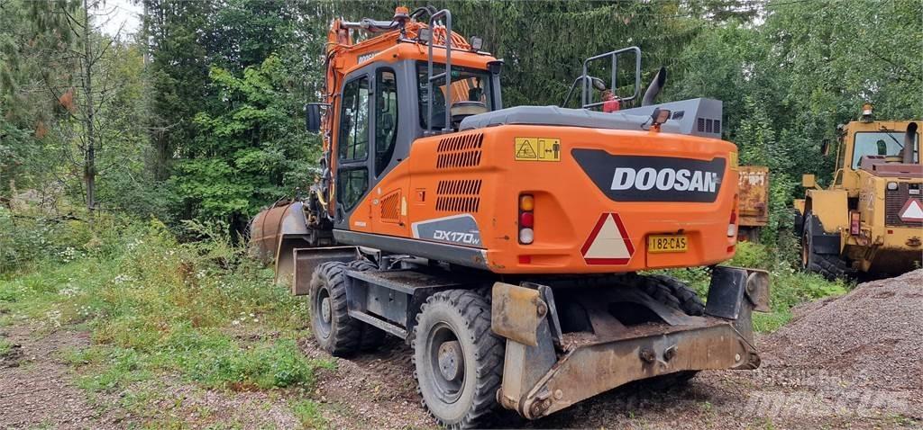 Doosan DX170W Wielgraafmachines