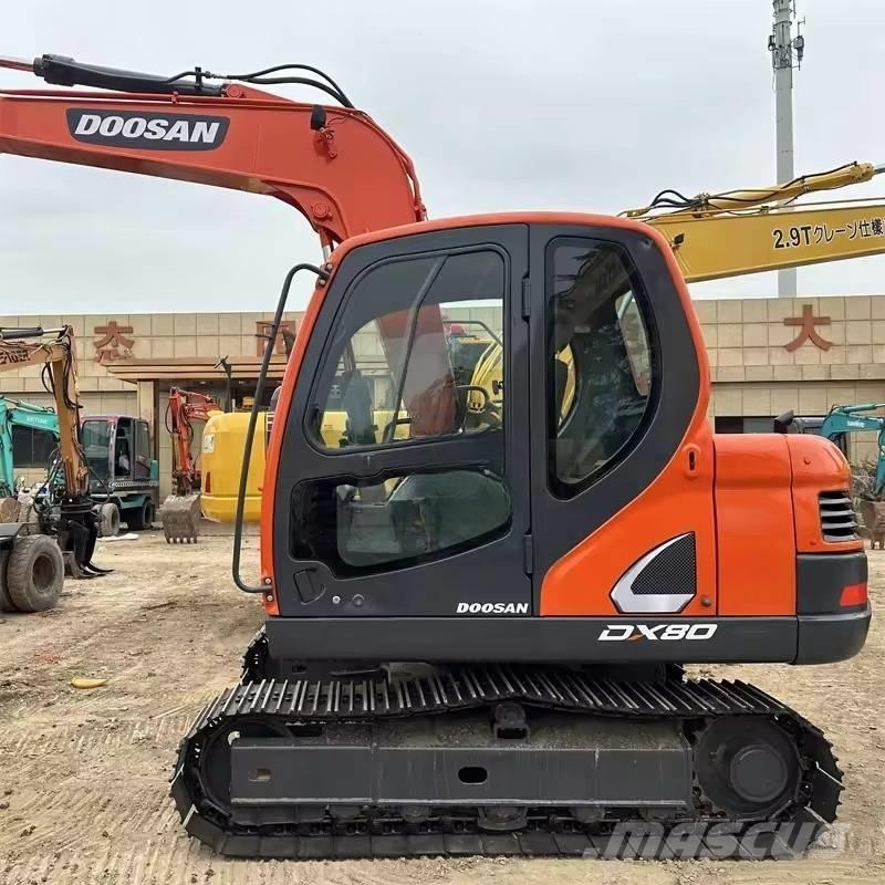 Doosan DX 80 Midigraafmachines 7t - 12t