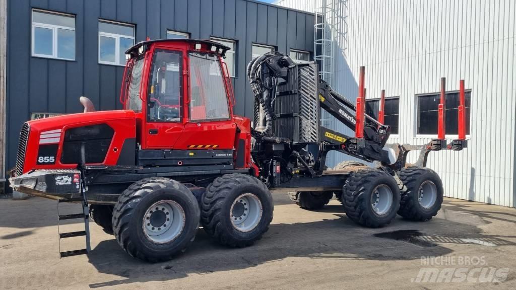 Komatsu 855 Uitrijwagens