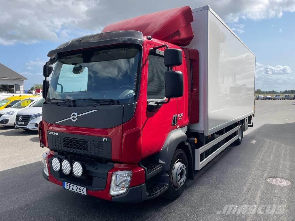 Volvo FL 280 Bakwagens met gesloten opbouw