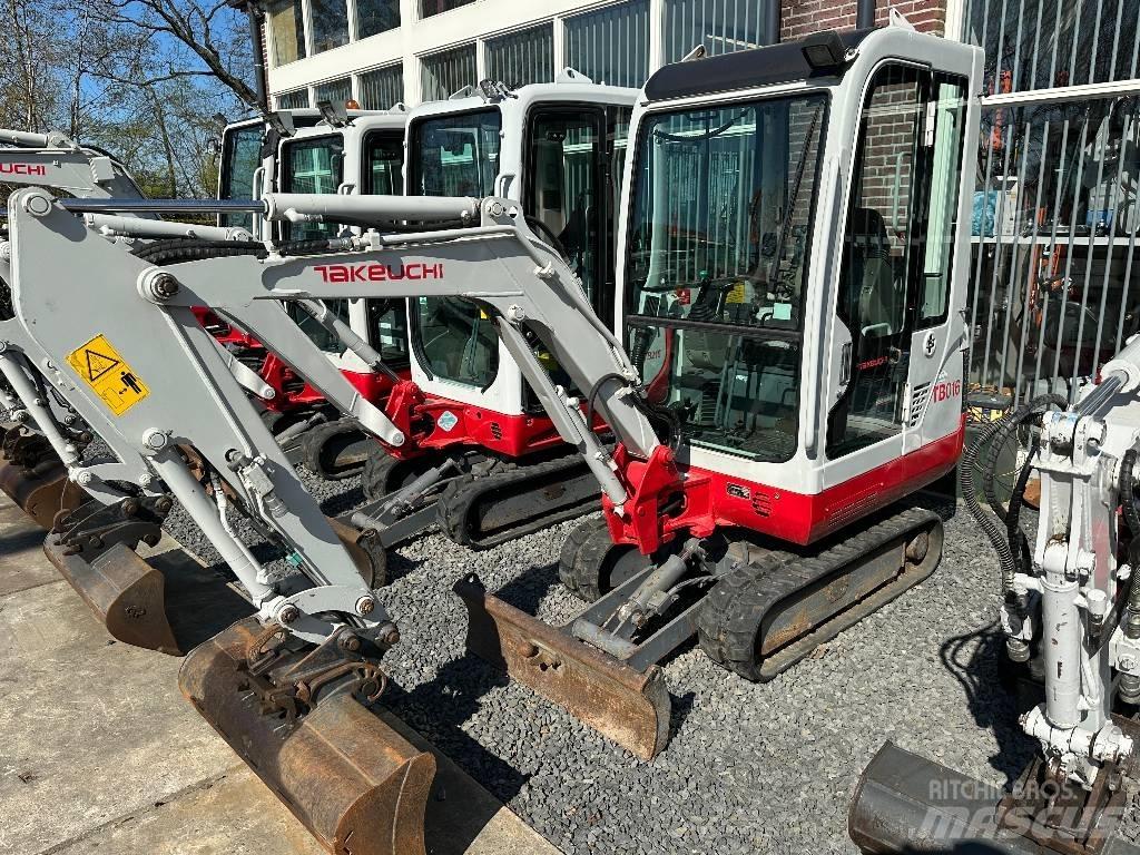 Takeuchi TB 016 Minigraafmachines < 7t