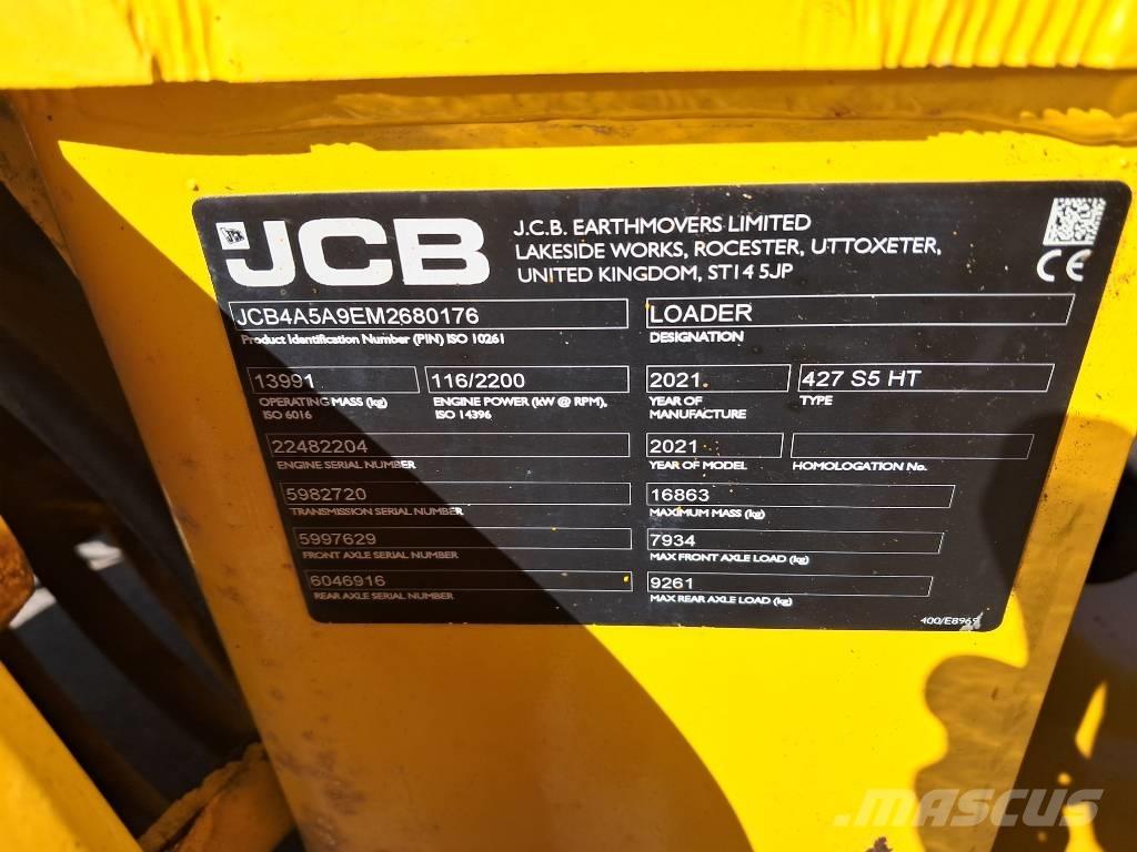 JCB 427 HT Wielladers