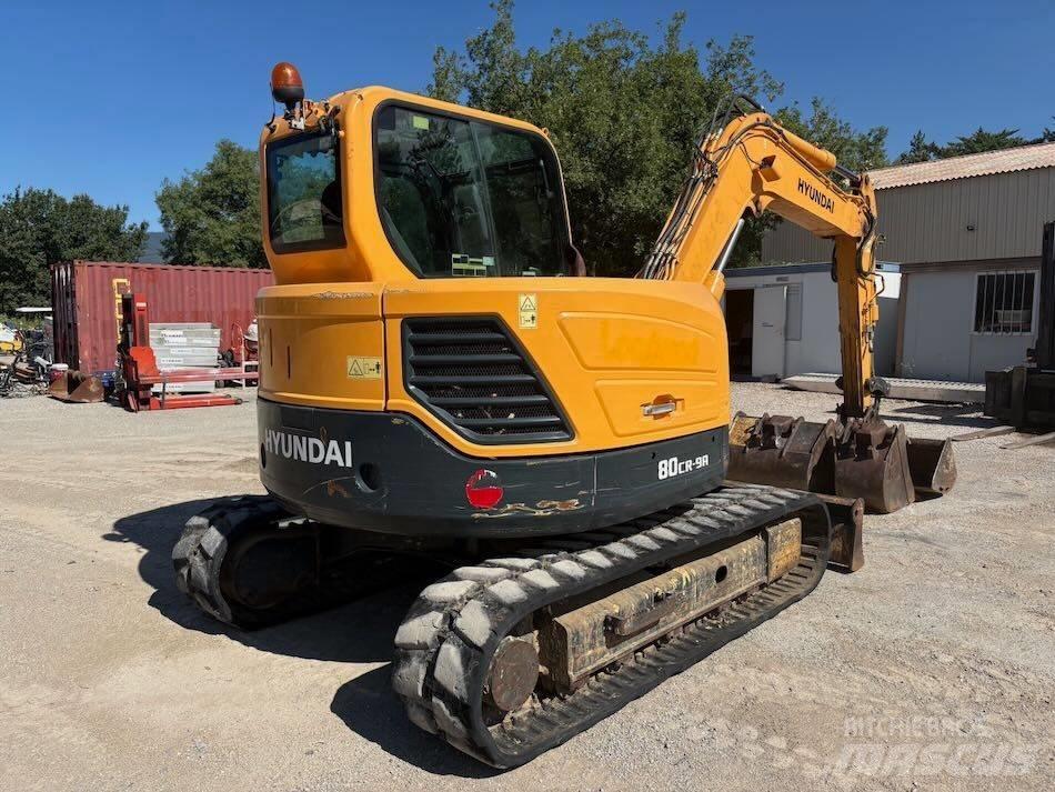 Hyundai R 80 CR-9A Midigraafmachines 7t - 12t