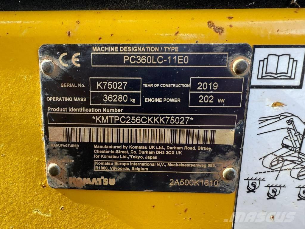 Komatsu PC 360 LC-11 Rupsgraafmachines