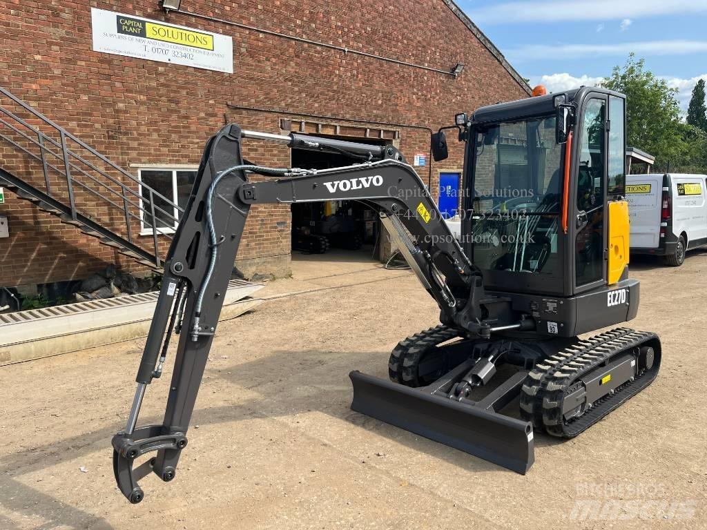 Volvo EC 27 D Minigraafmachines < 7t