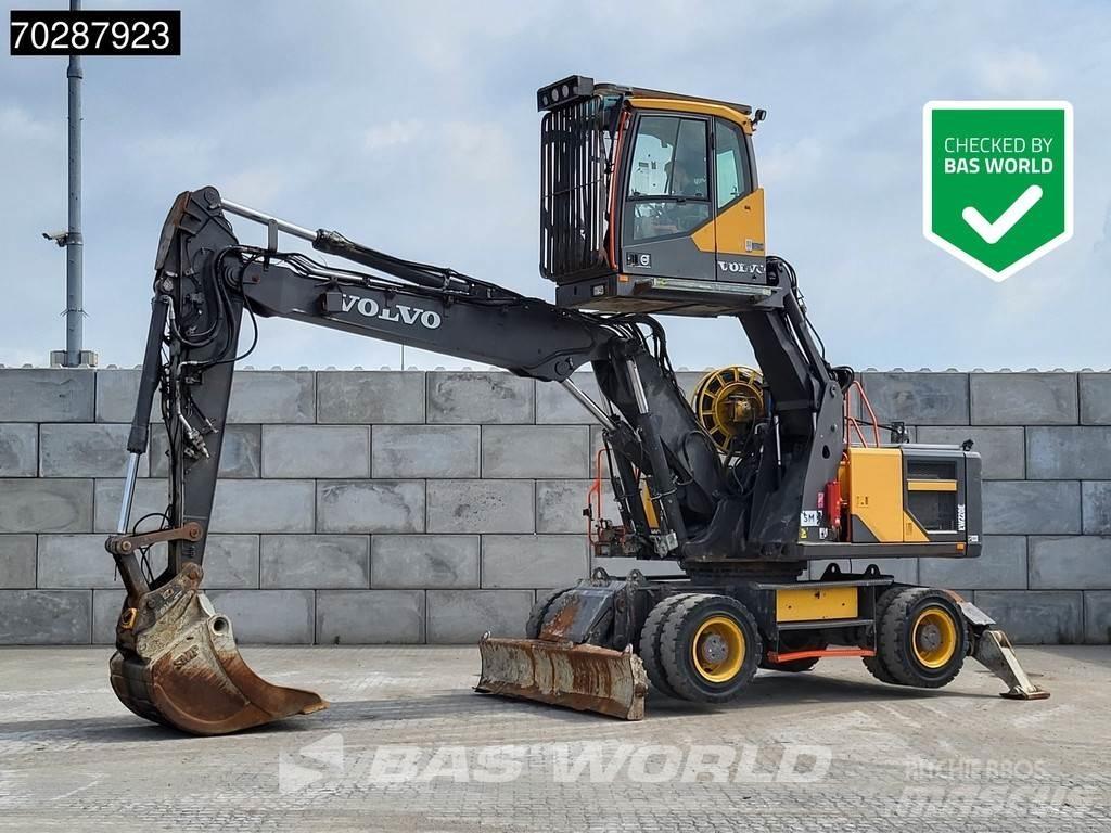 Volvo EW220E Wielgraafmachines
