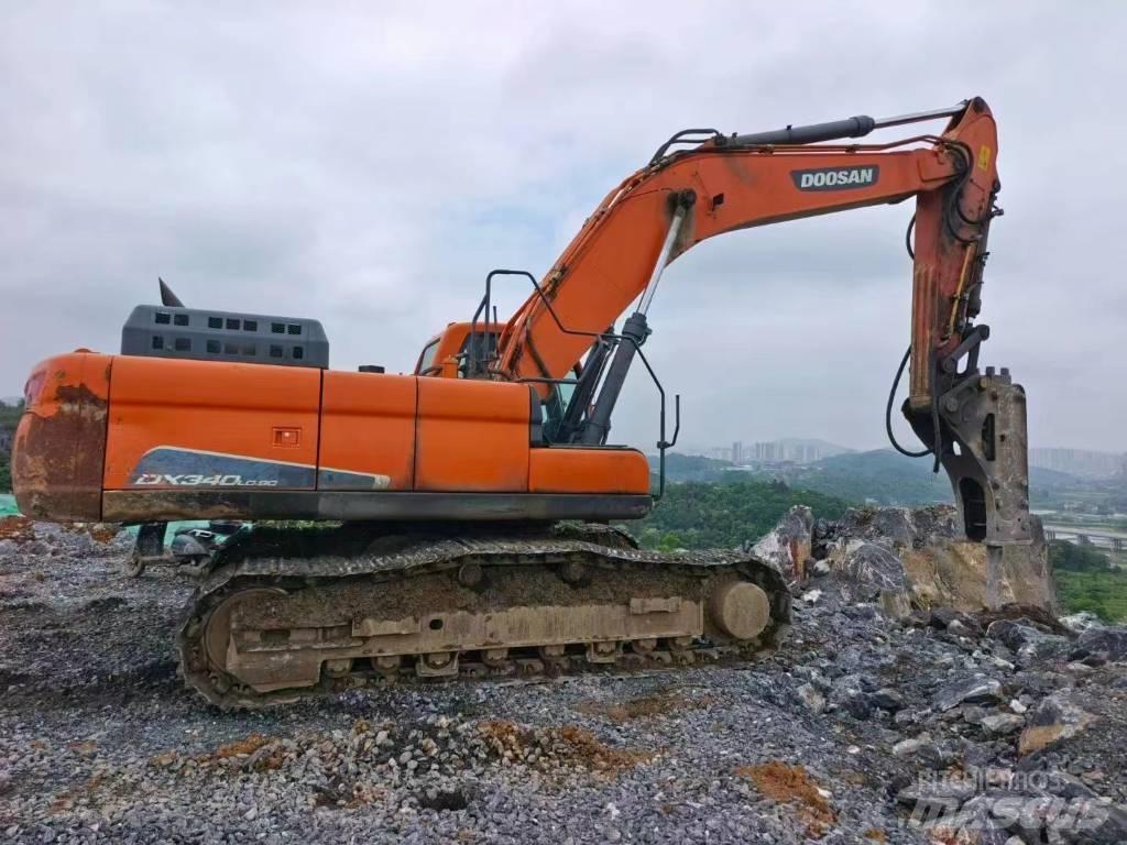 Doosan DX 340 LC-9C Rupsgraafmachines