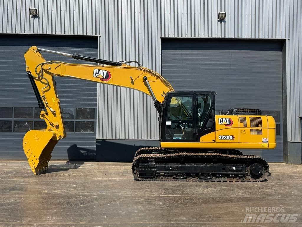 CAT 323D3 Rupsgraafmachines
