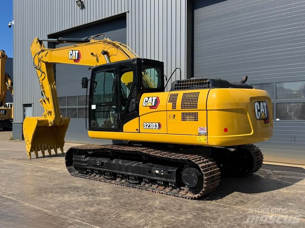 CAT 323D3 Rupsgraafmachines